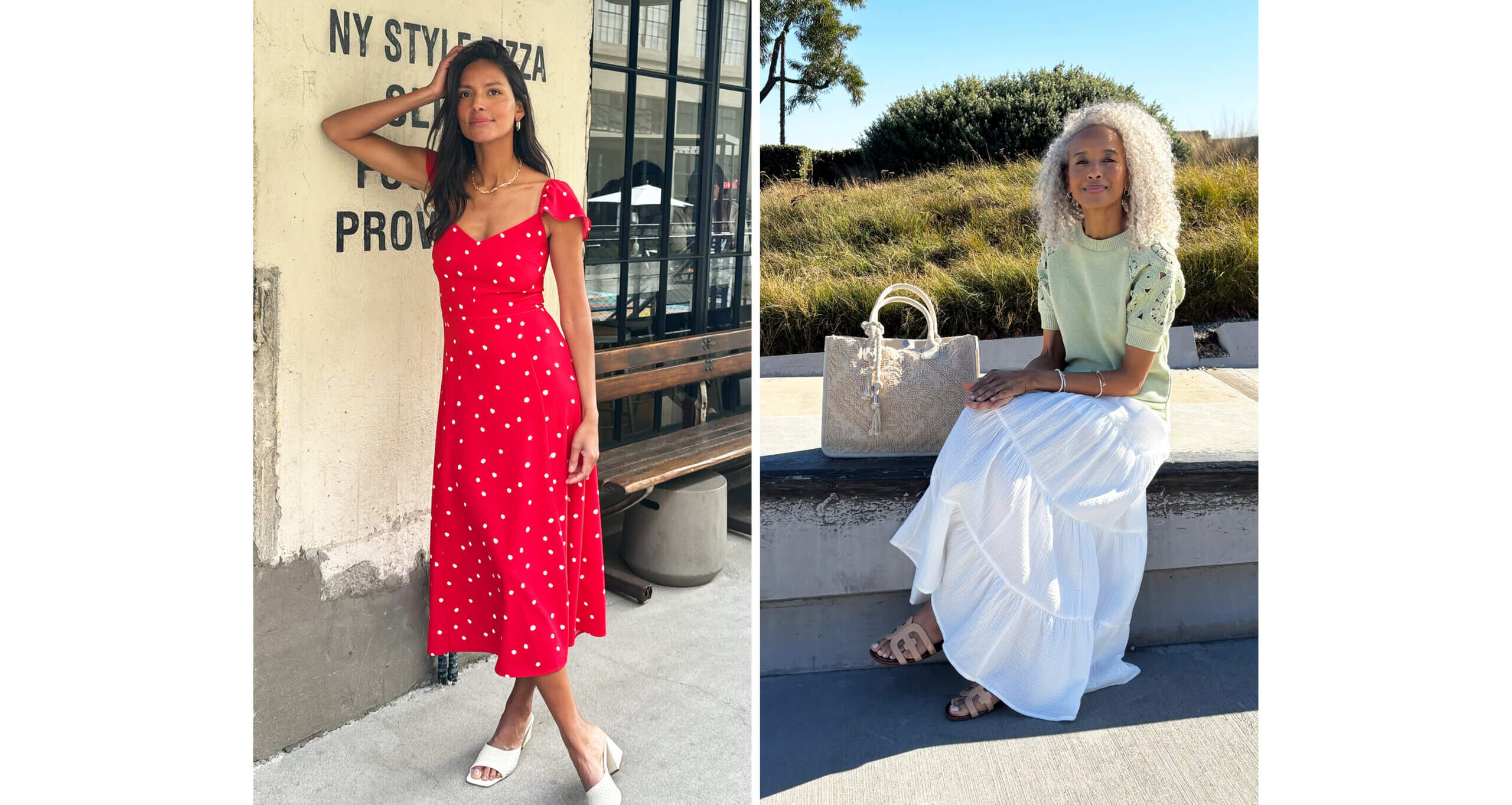 frill dress outfits for women springtime