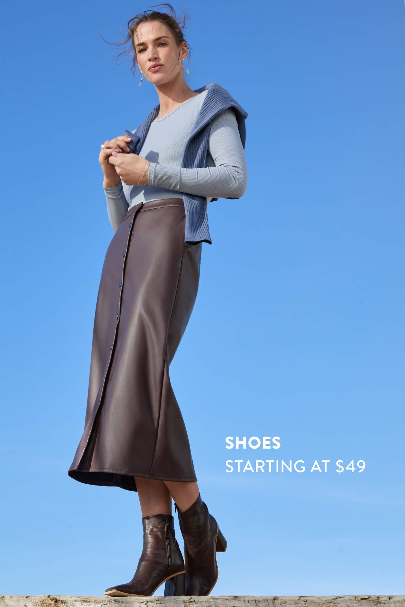 Shoes starting at $49