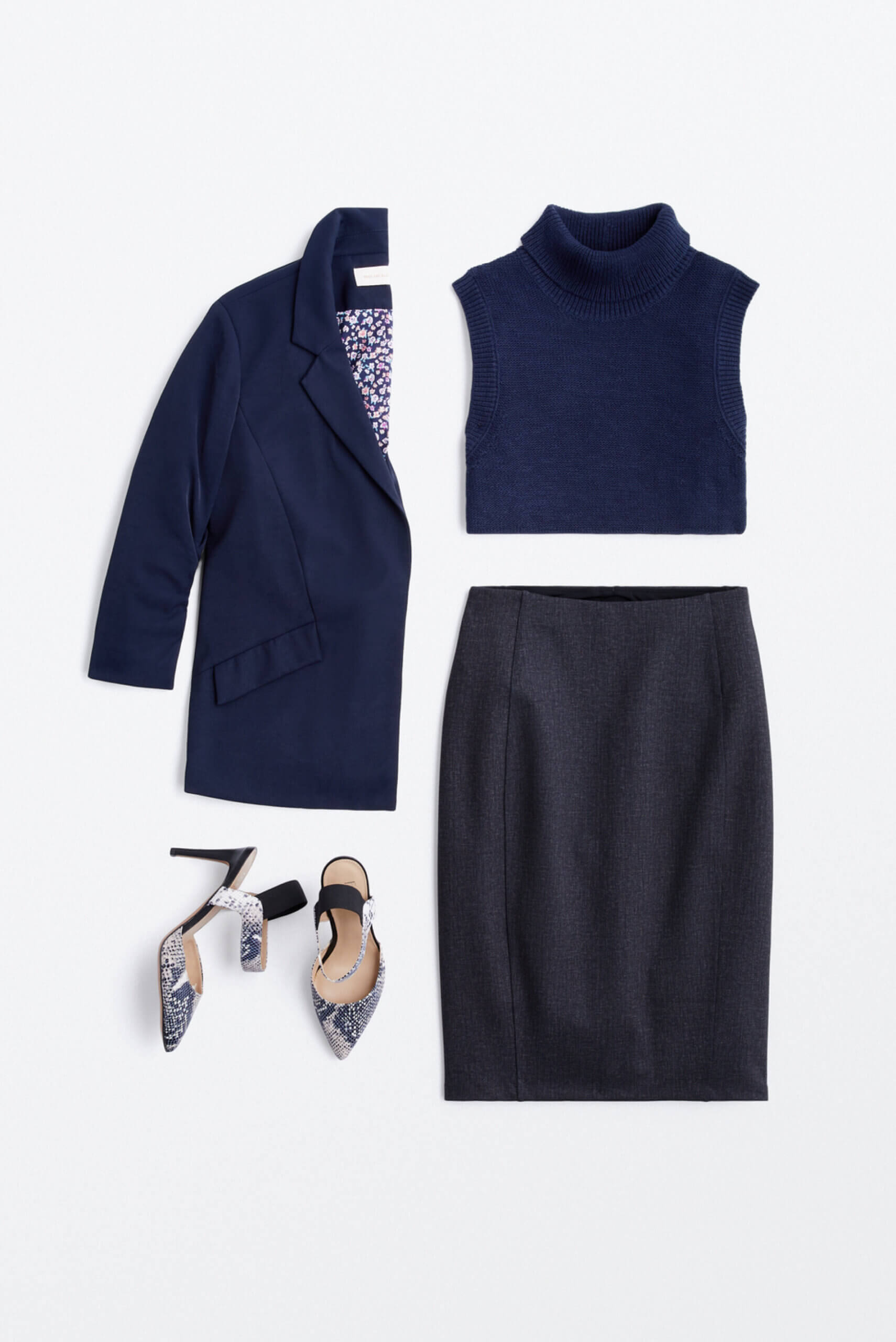 turtleneck outfit for older women